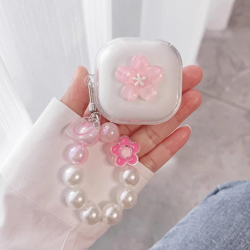 For Anker Soundcore R50i /P20i / R50i NC K20i C30i P30i P40i Cute Love/angel Pendant Transparent Silicone Earphone Cover