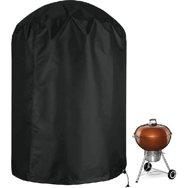 Чехол для угольного гриля Круглый Водонепроницаемый Чехол для BBQ Гриля 30 дюймов для Угольного Гриля Weber 30 Dx28 H