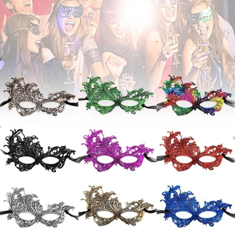 Gorgeous Thick Lace Phoenix Mask In Various Colors For Halloween And Costume Parties