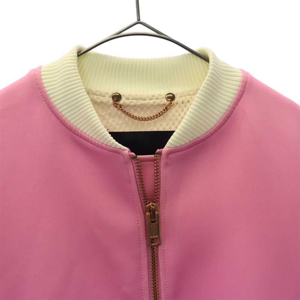 Diesel Print Blouson S Pink Women Used