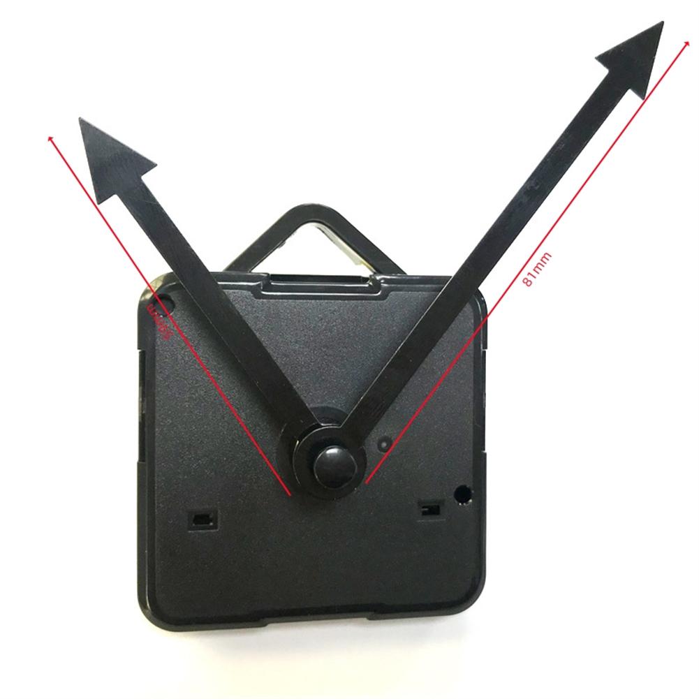 Yedek Kuvars Saat 1 Takım Duvar Saati Aksesuarları Siyah