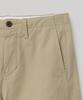 ANOTHER OFFICE WOMEN W. Peachskin Curved Pants (Light Khaki)