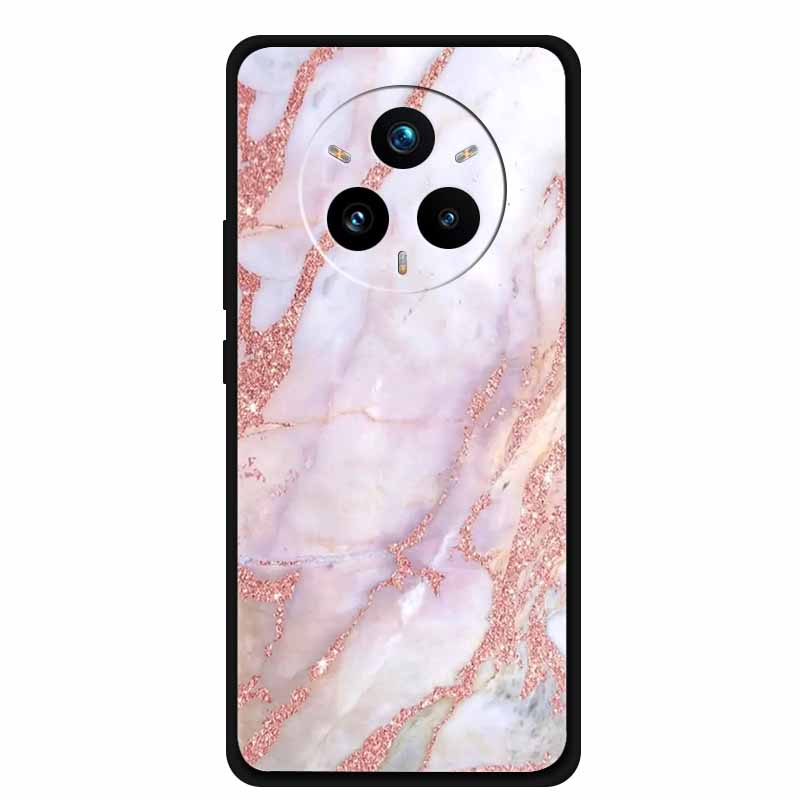 For OPPO Realme 14 Pro Case Marble Soft TPU Phone Back Cover For Realme 14 Pro Plus Pro+ Shockproof Silicone Mica Painted Coque