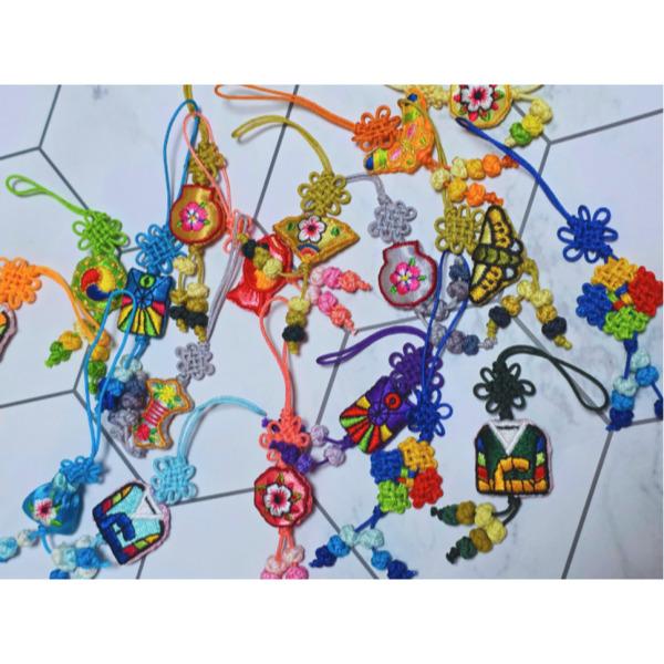 

Traditional Korean Ornament Cord Set, 10 Random Pieces 10pcs