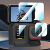 Tempered Glass Camera Lens Protector Ultra HD Protective Film 9H Hardness Anti-Scratch Anti-Bubble for Insta360 Ace Pro 2 Camera