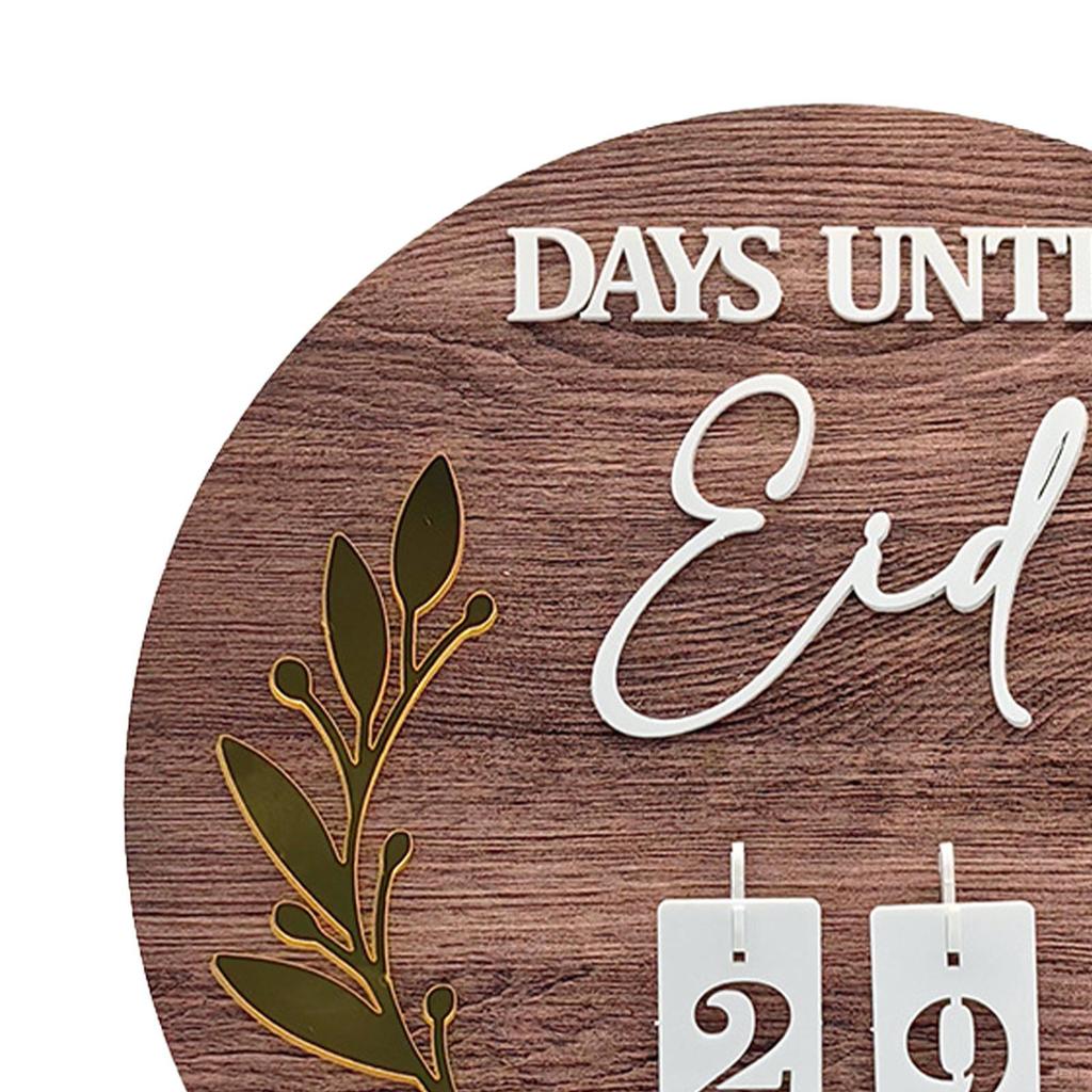 Ramadan-Dekoration, Holzfigur, Kunsthandwerk, Kalender, Statue, Tischdekoration für den Flur