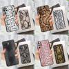 Snake Skin Phone Case For Oppo A96 A76 A16 A74 A53 A54 A94 A15 A17 A52 A72 A57S A58 A78 A98 A79 Cover