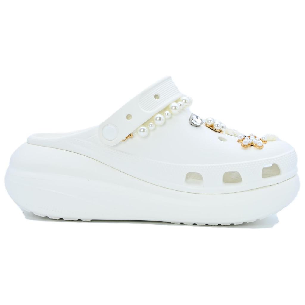 Crocs Crush Clog EVA Clogs Unisex White