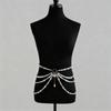 Y2K Pearl Waist Chain All-match Beadeds Body Chain Unique Multilayer Body Chain  Dress