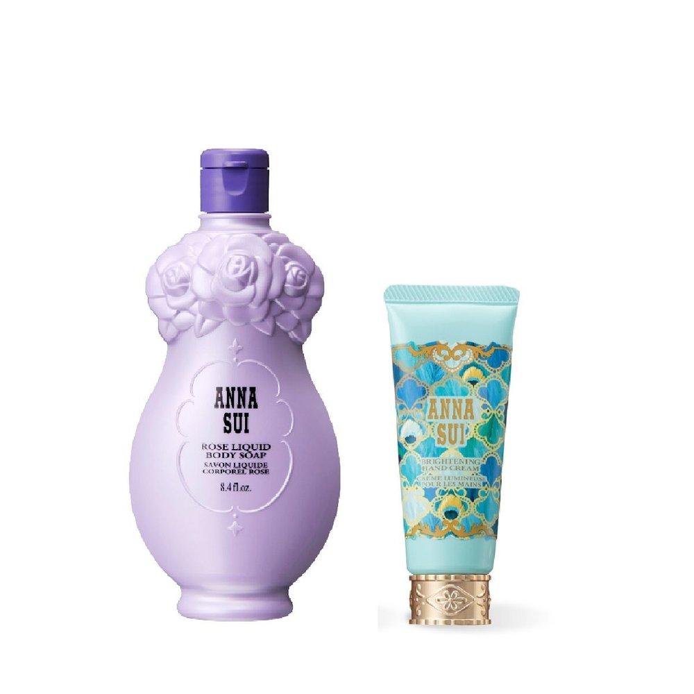 Anna Sui Liquid Rose Body Soap & Hand Cream