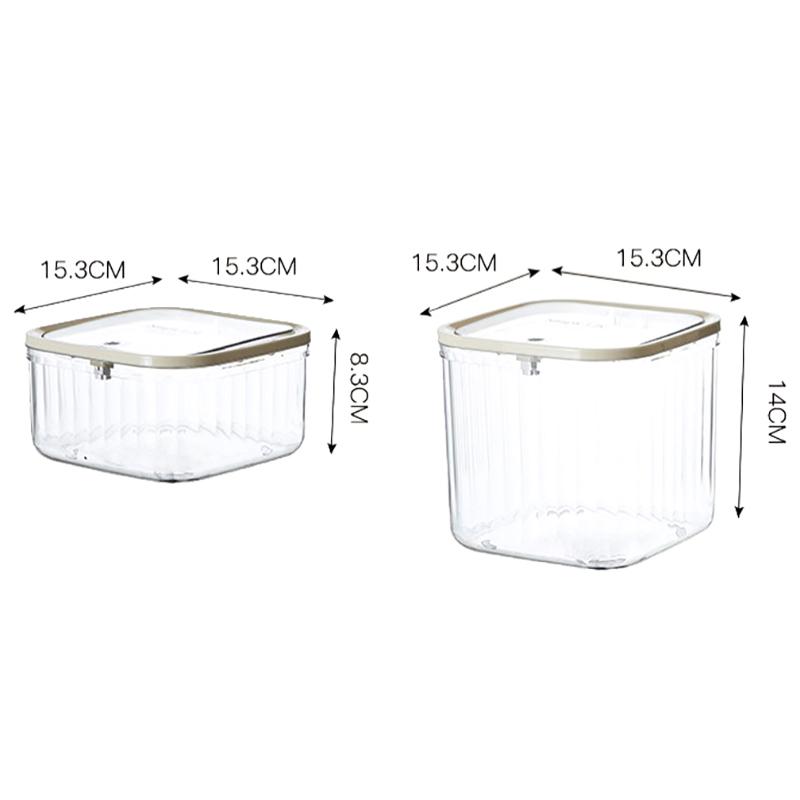 Press Type Desktop Trash Convenient Plastic Transparent Storage Box Desk Organizer Office Supplies