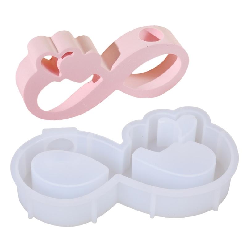 Heart Resin Molds Silicone for Vase Hydroponic Plant Holders, Home Decoration, Heart Shaped Resin Moulds for Vase