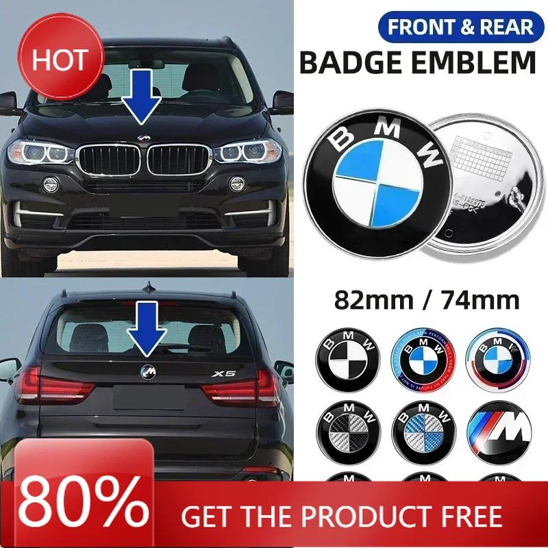 2025 Caldo 82mm 74mm emblemi posteriori cofano anteriore baule Logo Emblema Edizione 50° Anniversario per bmw F10 F20 E46 E43 E63 E64 E90 E9