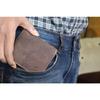 LEADERACHI Leather Men Wallet (beige)