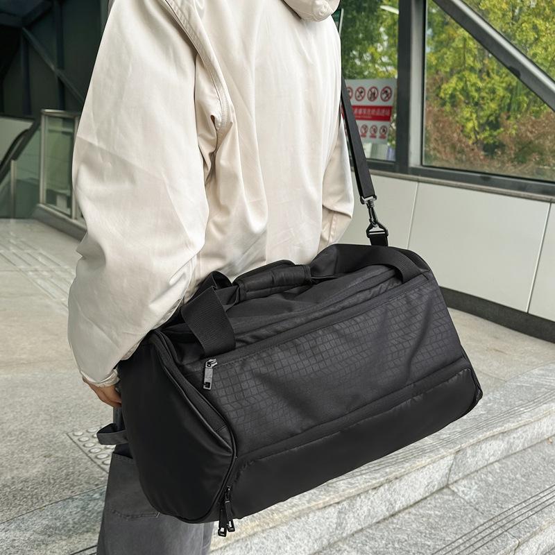 Design Sense of Pornographic Couple Sports Gym Bag Trendy Brand Large Capacity Travel Bag Casual Hand Strap Shoe Yoga Bag