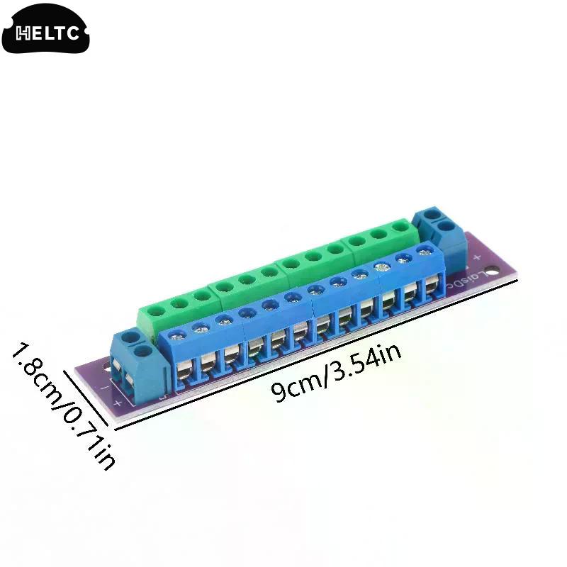12 Position Double Layer Power Distribution Terminal Block 2 Input 13 Output For Model Train DCAC Voltage Distribution