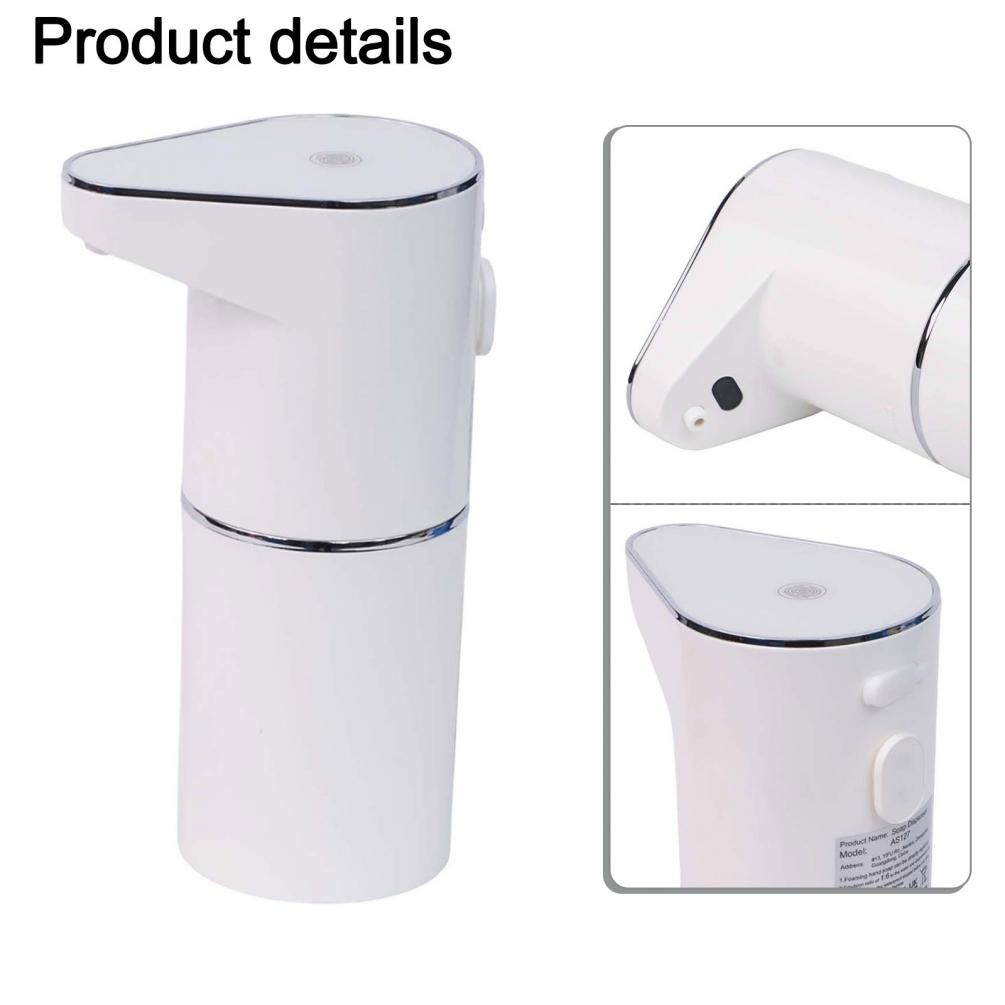 Dozator de Săpun Fără Contact Automat Reîncărcabil USB Niveluri de Spumă Ajustabile