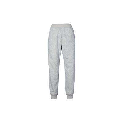 Uniqlo Warm Solid Color Cuffed Fleece Knit Sweatpants Unisex Bottoms Gray 463344-03