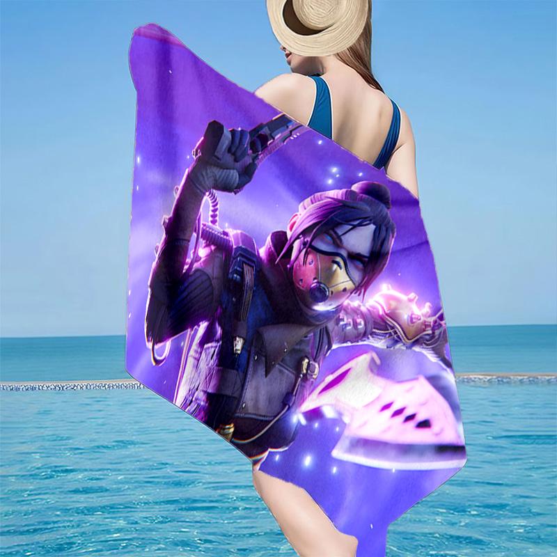 1PC Space Explorer Adventure Beach Towel - Soft, Absorbent Microfiber, Lightweight, Ideal for The Beach, Parties, Travel, Camping fan gifts