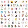 60 New Llama Graffiti Stickers Water Cup Computer Refrigerator Skateboard Waterproof Stickers