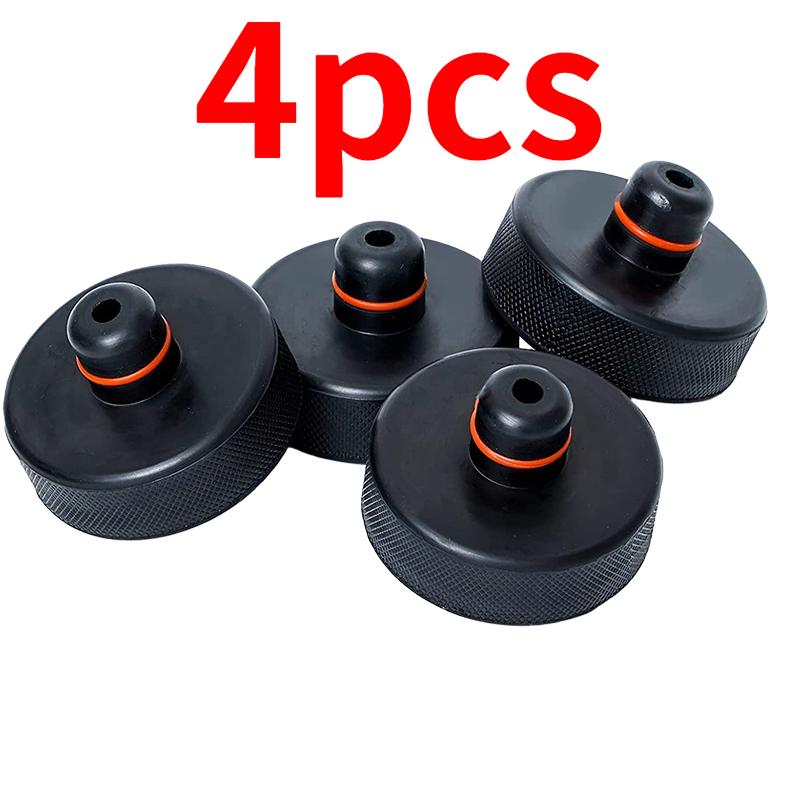 Rubber Floor Lifting Jack Pad Axle Stand Adapter Wear-resistant Support Chassis Car Tire Repair Tesla Model 3 S X Y 4 Pcs