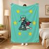 Skullgirls Game Throw 240g Flannel Blanket, Suitable for Sofas, Beds, Offices,  Exquisite Gift Blankets