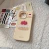 Strawberry Cake 15pro Max Apple 16 Mobile Phone Case Iphone17 Suitable for 13 Fun Food 12 Three Dimensional