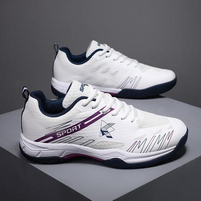  Badminton Shoes for Men Women Sports Professional Volleyball Sneakers Men Breathable Lightweight Table Tennis Shoes