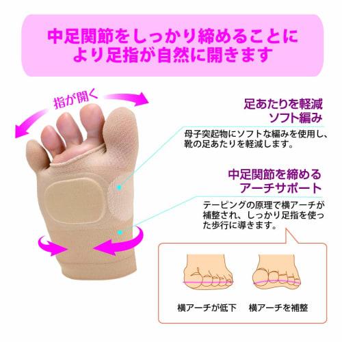 Sorbo Balance Walk Arch Support, Beige, Women's, Free Size