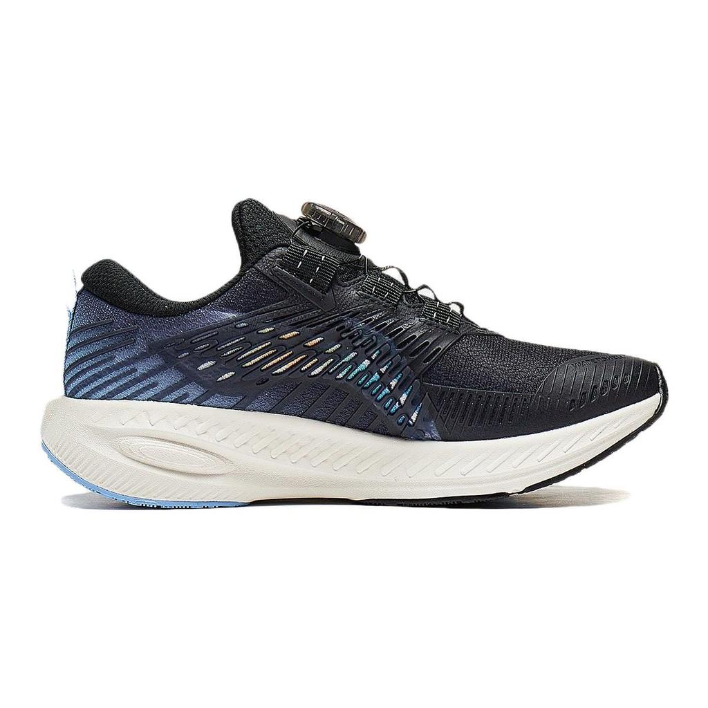 Li Ning Comfortable Versatile Non-Slip Durable Kids Running Shoes Kids Sneakers Deep-Navy-Blue Whale-Blue YKFT072-7