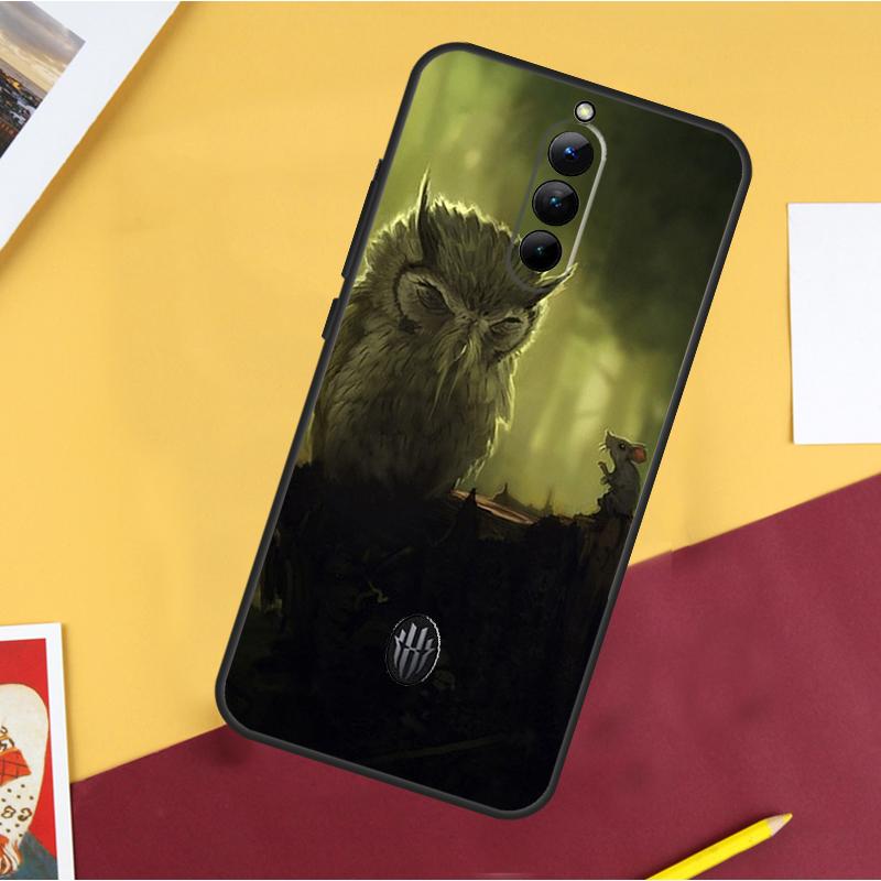 Animal Owl Case For ZTE Nubia Red Magic 10 Air 5G 6R 6 7 6S 7S Pro 8S 9S 10S 8 9 10 11 Pro Plus Cover