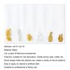 Nail Art Rivet Glossy Eye-catching Metal Nail Art Rivets Manicure Decoration for Party