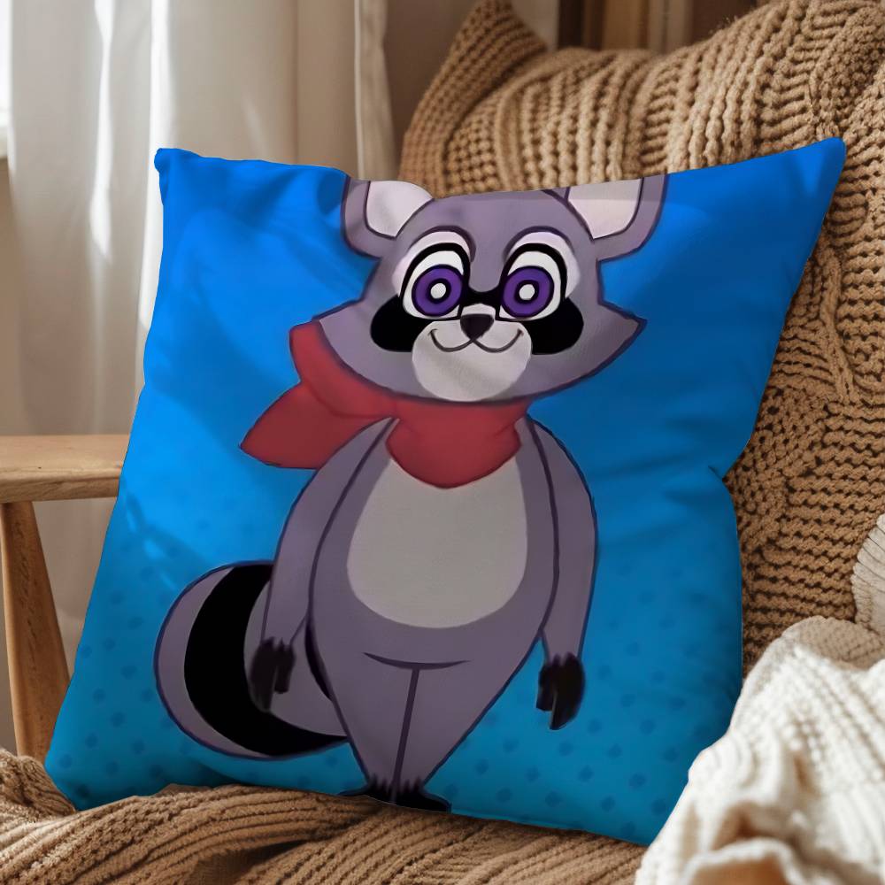 game Laura Ed Indigo Park Pillow Case Square DoubleSided Printing Short Plush Sofa Cushion Cover Bedroom Bedside Pillow