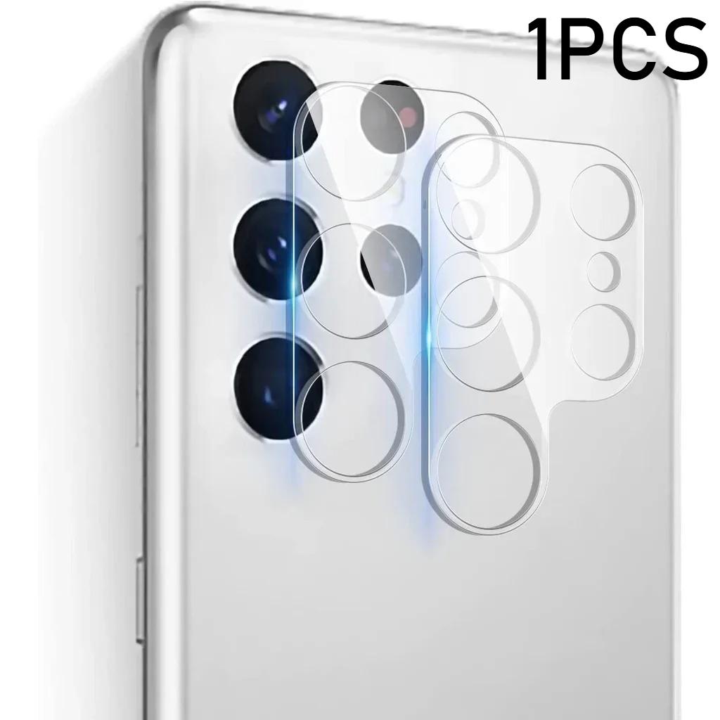 1-5/30-100PCS Camera Lens Protector Film For Samsung S25Edge S24/23 Ultra Plus FE Anti-scratch HD Definit Glass Lens Protect Cap