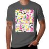 Crazy Neon Scientist Pattern Tshirt Dry Fit Running Short Sleeve Top