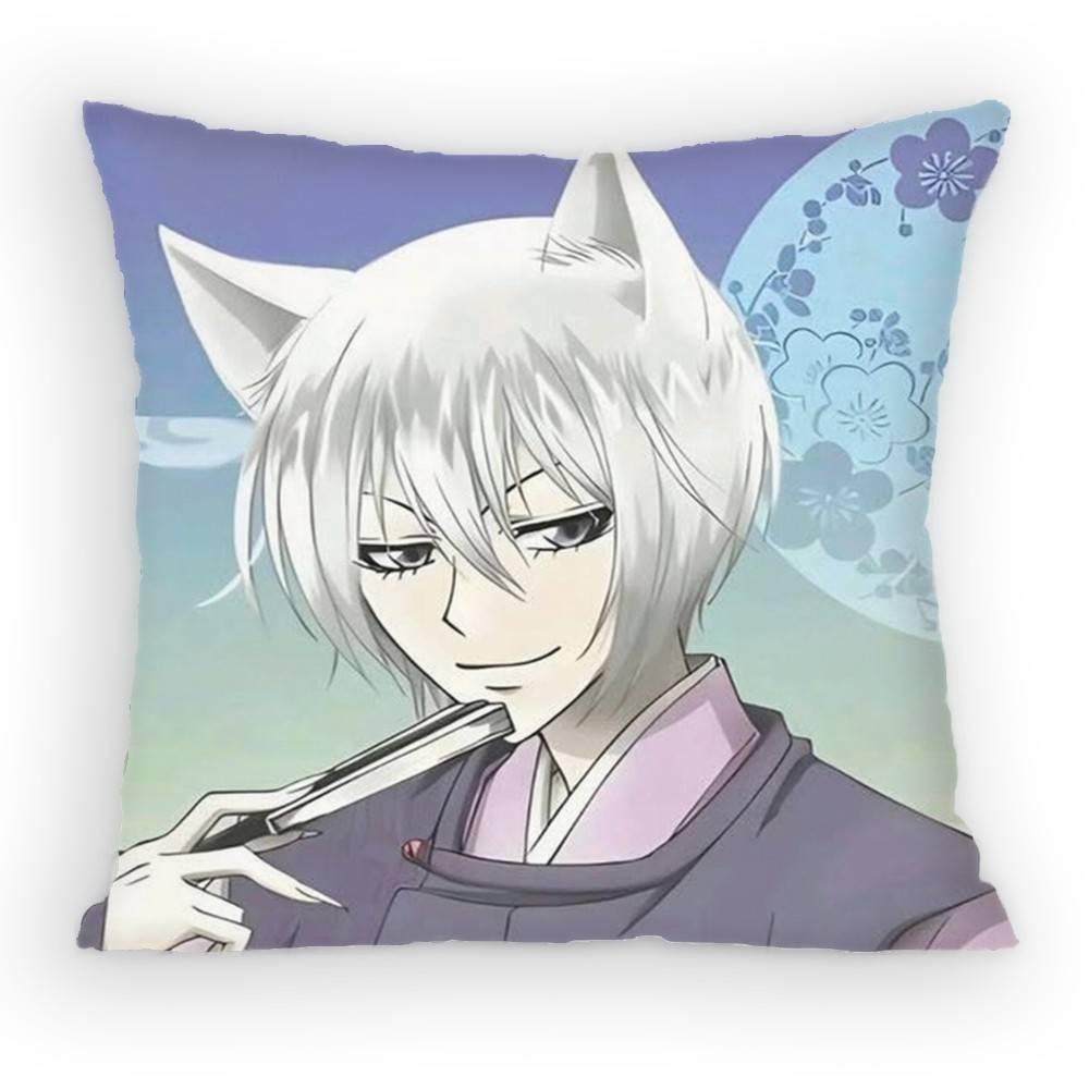 

Kamisama Love Kamisama Kiss Pillow Case Sofa Living Room Bedroom Headboard Backrest Cushion Square Cushion Nap Time 30x30 cm