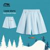 LI-NING Girls' Ice-Feel Sun Protection Woven Sports Shorts