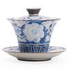 Shangqi Jingdezhen Yuan Blue & White Ru Kiln Gaiwan