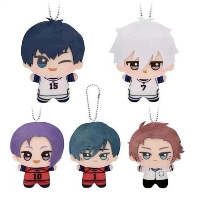 10cm Neuer Blue Lock Plüschanhänger Schlüsselanhänger Yoichi Isagi Nagi Seishiro Mikage Reo Rin Itoshi Itoshi Sae Puppe Spielzeug Geschenk