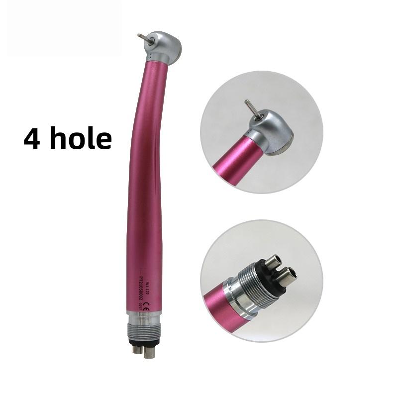 High speed rotation dental handpiece turbine high rotation electric motor | dental turbine handpiece sterilizable dentist tools 4 hole розовый