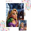 Diamond Art Painting Kit Winter Princess & Pascal 5D Diamond Painting Dot Art Home Wall Decor