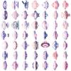 50 Cartoon Colorful UFO Doodle Stickers Personalized Decorative Guitar Notebook Suitcase DIY Waterproof