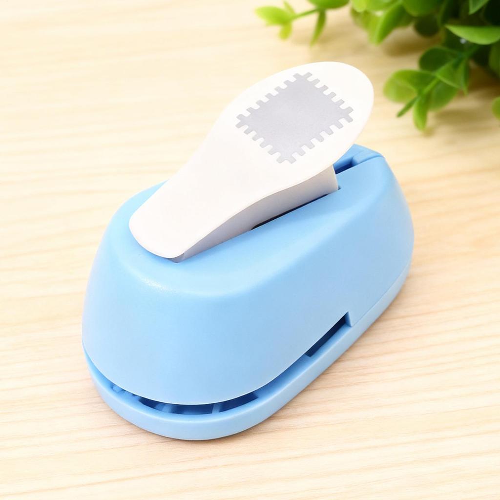 Large Square Shape DIY Craft Punch Stamp Embossing Tool for Kindergarten Handmade Projects Embossing Machine Paper Punch