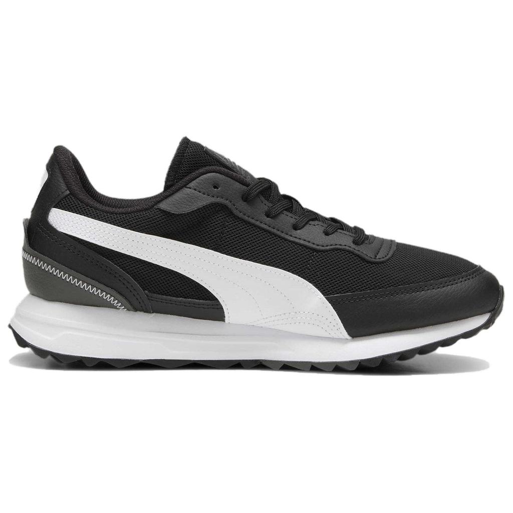 Puma Road Rider Kényelmes Minimalista Ütéselnyelő Tartós Alacsony Szárú Futócipő Unisex Futócipő Fekete Fehér 397432-04