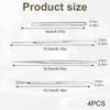 4PCS Polymer Clay Tools,13.5-39mm Detail Modelling Clay Carving Tool,Texture Brush for Carving Sculpting Modeling Crafts