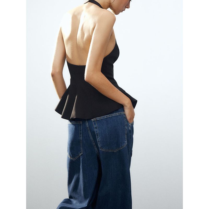 Za2025 Summer New Product Women's Clothes Short Skirt Hem Halter Top 2988777 800 4772040 251