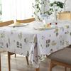 Pastoral Table Cloth Cover PVC Waterproof Tablecloths Background Cloth Plastic Table Cloth Home Decor Manteles Toalha De Mesa