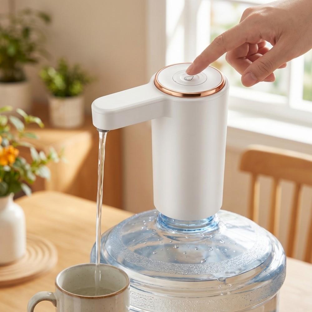 Portable Automatic  Water Dispenser USB Charging Smart Water Bottle Pump  Home Use