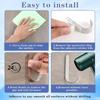 2/10pcs Adhesive Hooks Metal Stainless Steel Wall Hooks Hardware Multi-Purpose Hanger Hook for Bathroom Kitchen Accessory