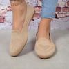 New Oversized Single Shoe with Fly Woven Mesh Surface, Shallow Mouth, One Foot Kick, Lazy Flat Bottom Casual Women's Shoes